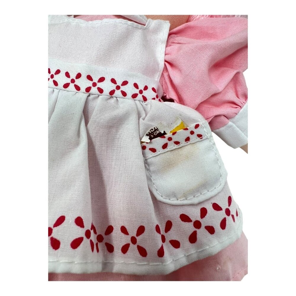 Applause Piroette Nurse Clara Cloth Doll Pink Hair Nurse Dress 2596 13 in - Picture 6 of 9
